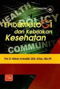Image of Epidemiologi dan Kebijakan Kesehatan